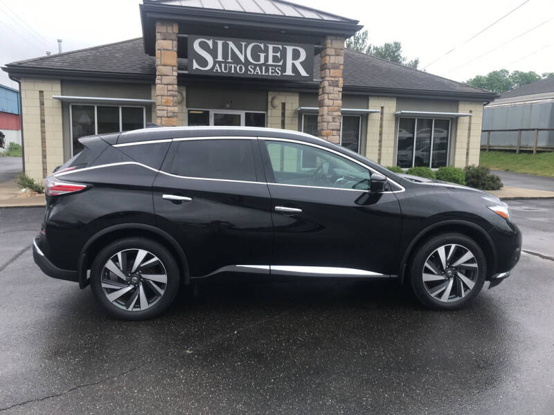 2017 Nissan Murano for sale at Singer Auto Sales in Caldwell OH