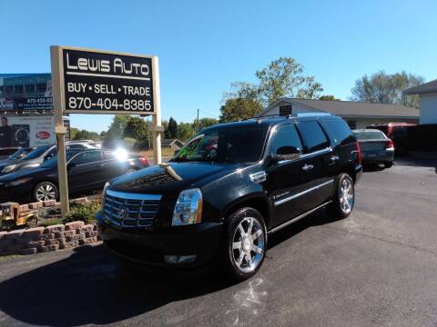 2009 Cadillac Escalade Hybrid for sale at LEWIS AUTO in Mountain Home AR