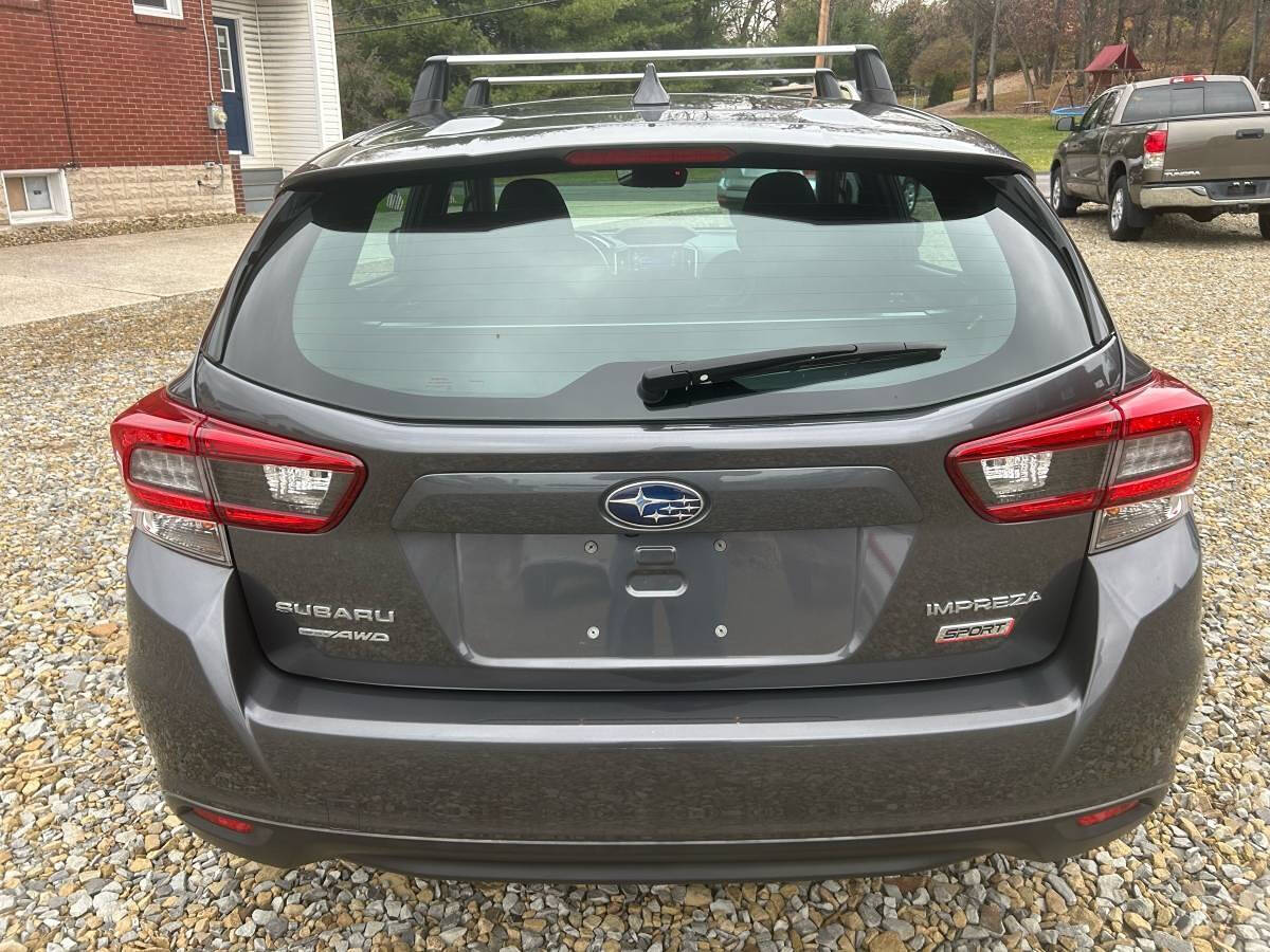 2020 Subaru Impreza for sale at TOWNE SQUARE AUTO SALES in Greensburg, PA