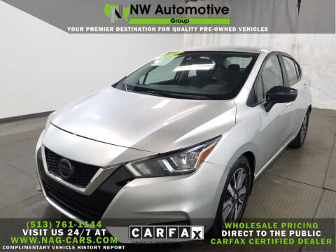 2020 Nissan Versa for sale at NW Automotive Group in Cincinnati OH