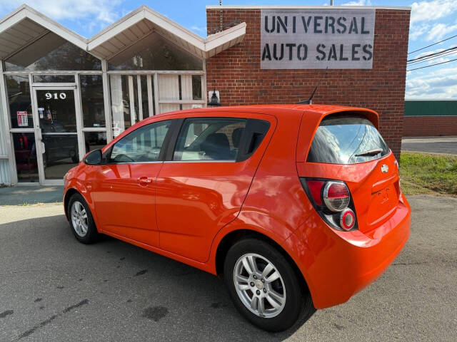 2012 Chevrolet Sonic for sale at Universal Auto Sales LLC in Burlington, NC