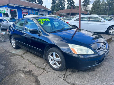 2005 Honda Accord for sale at Lino's Autos Inc in Vancouver WA