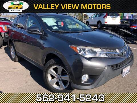 2013 Toyota RAV4 for sale at Valley View Motors in Whittier CA