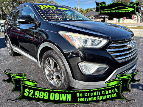 2013 Hyundai Santa Fe for sale at RIVERSIDE MOTORCARS INC in New Smyrna Beach FL