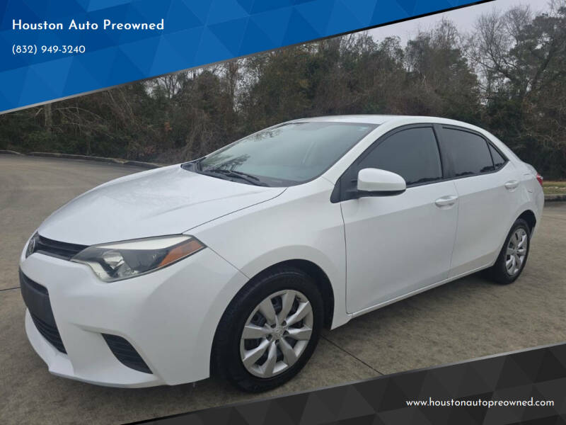 2014 Toyota Corolla for sale at Houston Auto Preowned in Houston TX