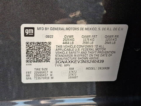 2022 Chevrolet Equinox LT