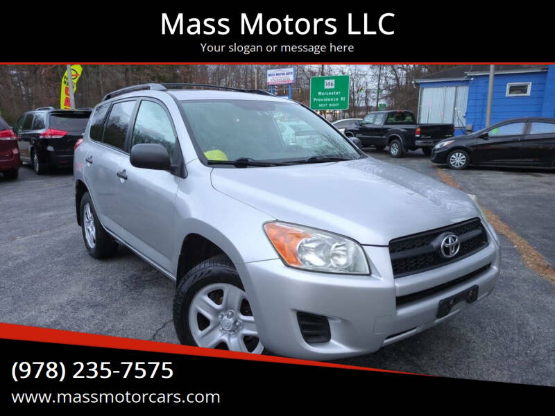 2011 Toyota RAV4 for sale at Mass Motors LLC in Worcester MA