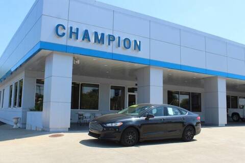 2014 Ford Fusion for sale at Champion Chevrolet in Athens AL