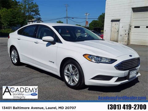 2018 Ford Fusion Hybrid