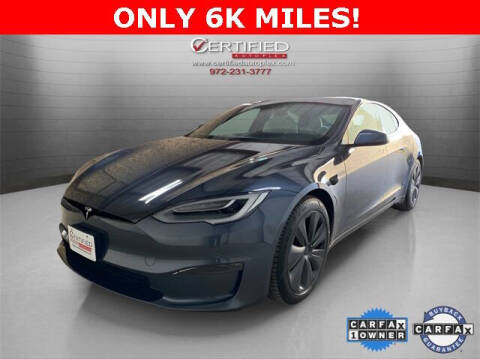 2022 Tesla Model S for sale at CERTIFIED AUTOPLEX INC in Dallas TX