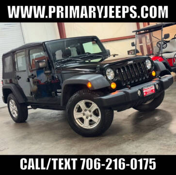 2017 Jeep Wrangler Unlimited for sale at Primary Jeep Argo Powersports Golf Carts in Dawsonville GA