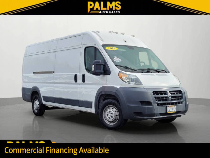 2018 RAM ProMaster for sale at Palms Auto Sales in Citrus Heights CA