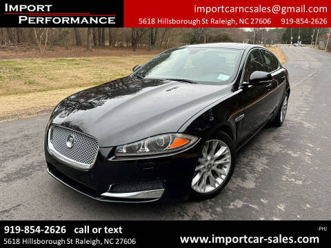 2013 Jaguar XF for sale at Import Performance Sales in Raleigh NC