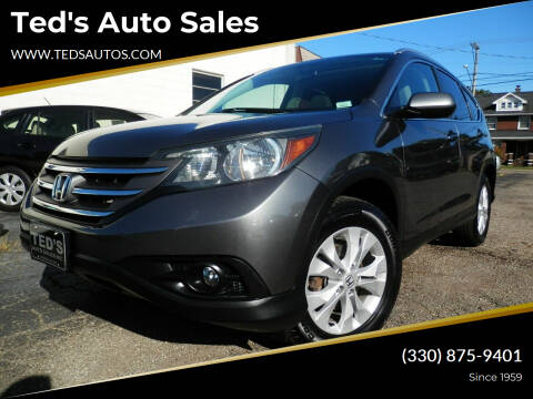 2014 Honda CR-V for sale at Ted's Auto Sales in Louisville OH