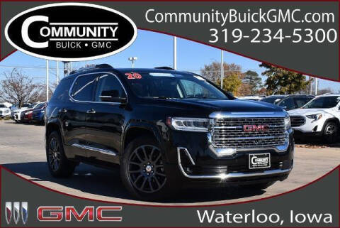 2020 GMC Acadia for sale at Community Buick GMC in Waterloo IA