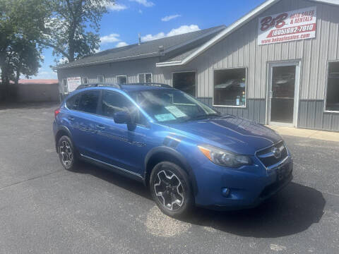 2014 Subaru XV Crosstrek for sale at B & B Auto Sales in Brookings SD