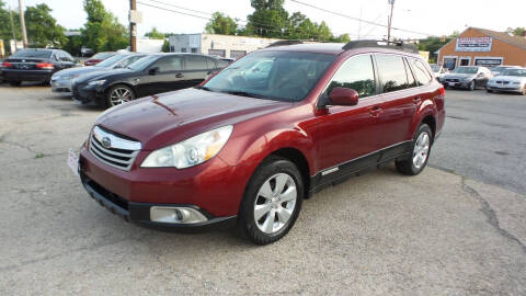 2011 Subaru Outback for sale at Unlimited Auto Sales in Upper Marlboro MD