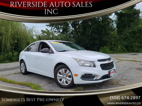 2016 Chevrolet Cruze Limited for sale at RIVERSIDE AUTO SALES INC in Somerset MA