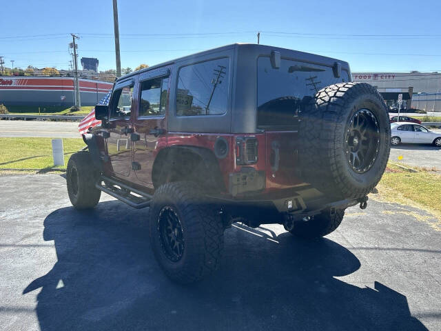 2012 Jeep Wrangler Unlimited for sale at Country Auto Sales Inc. in Bristol, VA