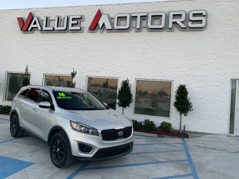 2016 Kia Sorento for sale at Value Motors Company in Marrero LA