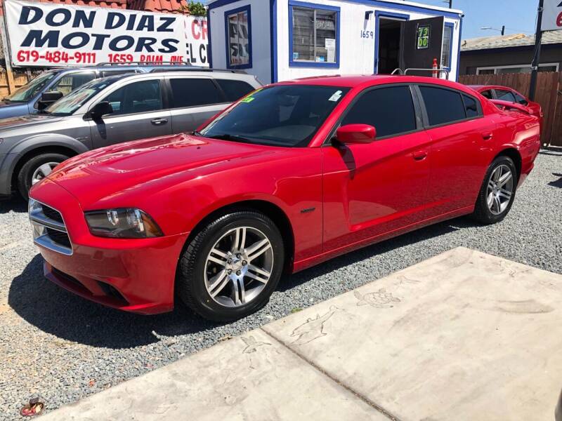 2012 Dodge Charger for sale at DON DIAZ MOTORS in San Diego CA