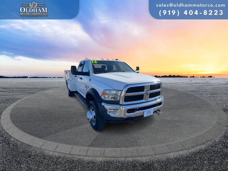 2016 RAM 4500