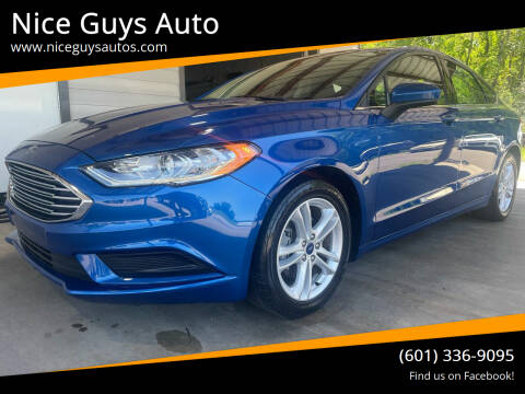 2018 Ford Fusion for sale at Nice Guys Auto in Hattiesburg MS