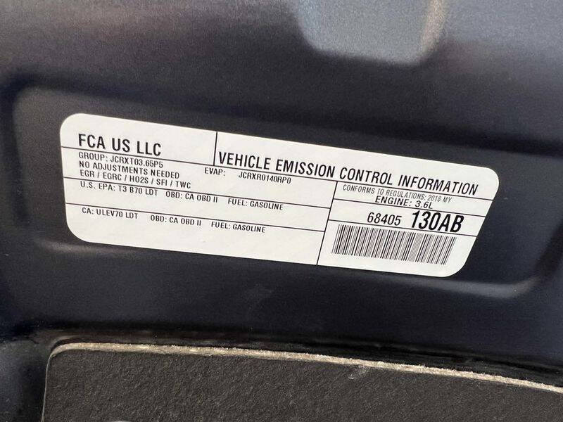 2018 Chrysler Pacifica Touring Plus