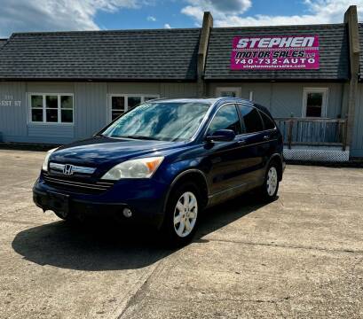 2008 Honda CR-V for sale at Stephen Motor Sales LLC in Caldwell OH