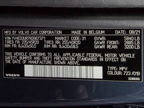 2022 Volvo XC40 Recharge