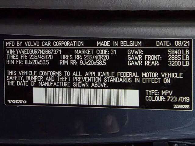 2022 Volvo XC40 Recharge