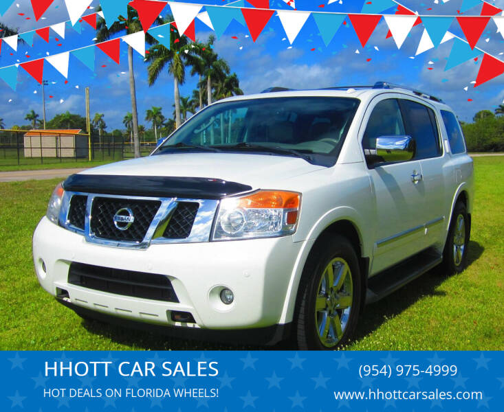 2012 Nissan Armada for sale at HHOTT CAR SALES in Deerfield Beach FL