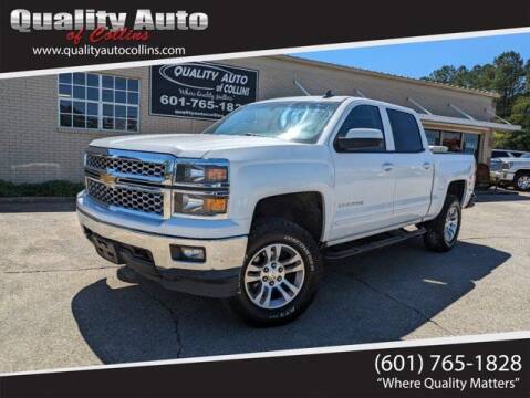 2015 Chevrolet Silverado 1500 for sale at Quality Auto of Collins in Collins MS