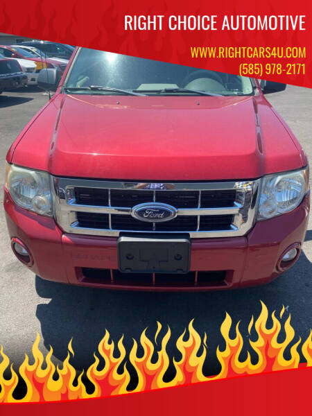 2008 Ford Escape for sale at Right Choice Automotive in Rochester NY