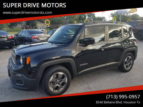 2015 Jeep Renegade for sale at SUPER DRIVE MOTORS in Houston TX