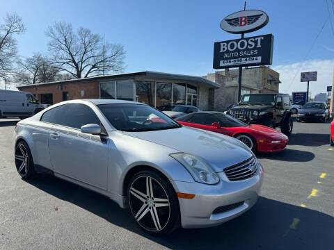 2007 Infiniti G35 for sale at BOOST AUTO SALES in Saint Louis MO
