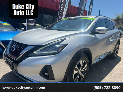 2021 Nissan Murano for sale at Duke City Auto LLC in Gallup NM