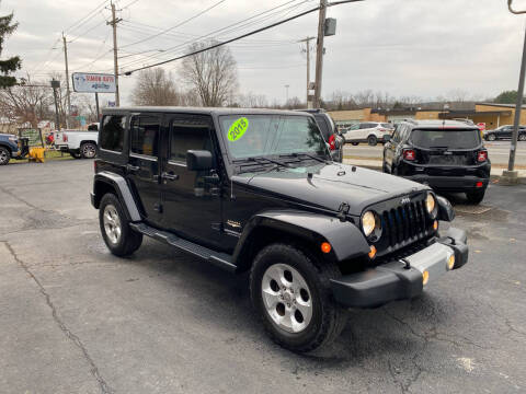 2015 Jeep Wrangler Unlimited for sale at JERRY SIMON AUTO SALES in Cambridge NY