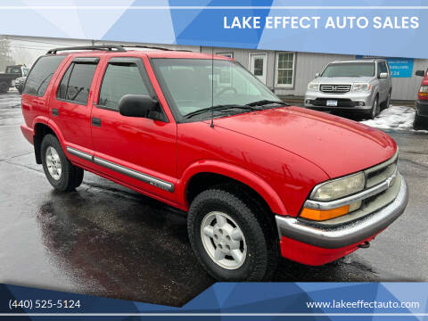 2000 Chevrolet Blazer for sale at Lake Effect Auto Sales in Chardon OH