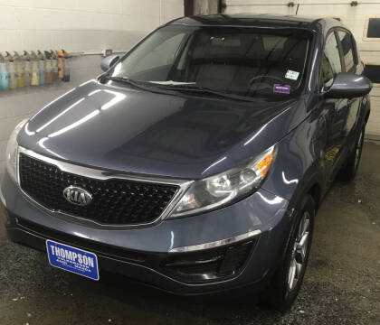 2016 Kia Sportage for sale at THOMPSON MAZDA in Waterville ME