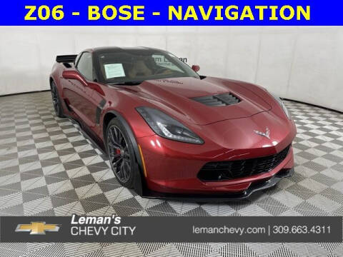2015 Chevrolet Corvette for sale at Leman's Chevy City in Bloomington IL