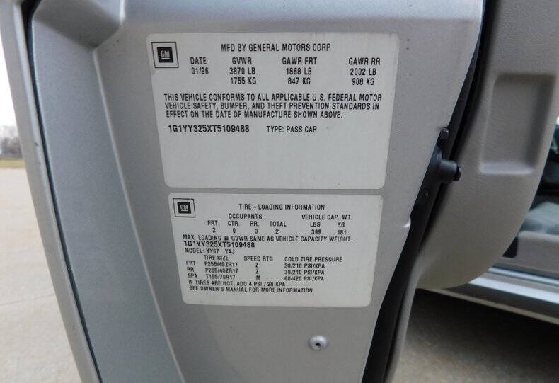 1996 Chevrolet Corvette