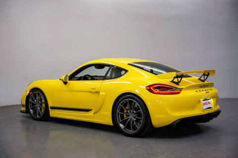 2016 Porsche Cayman GT4