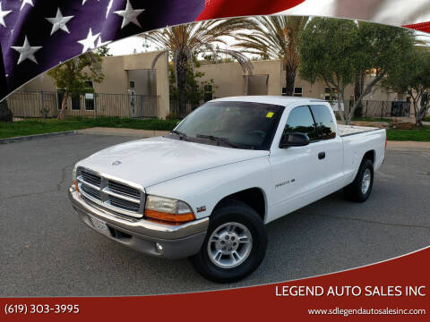 2000 Dodge Dakota for sale at Legend Auto Sales Inc in Lemon Grove CA
