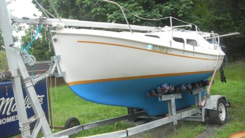 1986 Halman 20 Ft Fiberglass Sailboat for sale at Peggy's Classic Cars in Oregon City OR