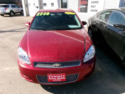2013 Chevrolet Impala for sale at Century Auto Sales LLC in Appleton WI
