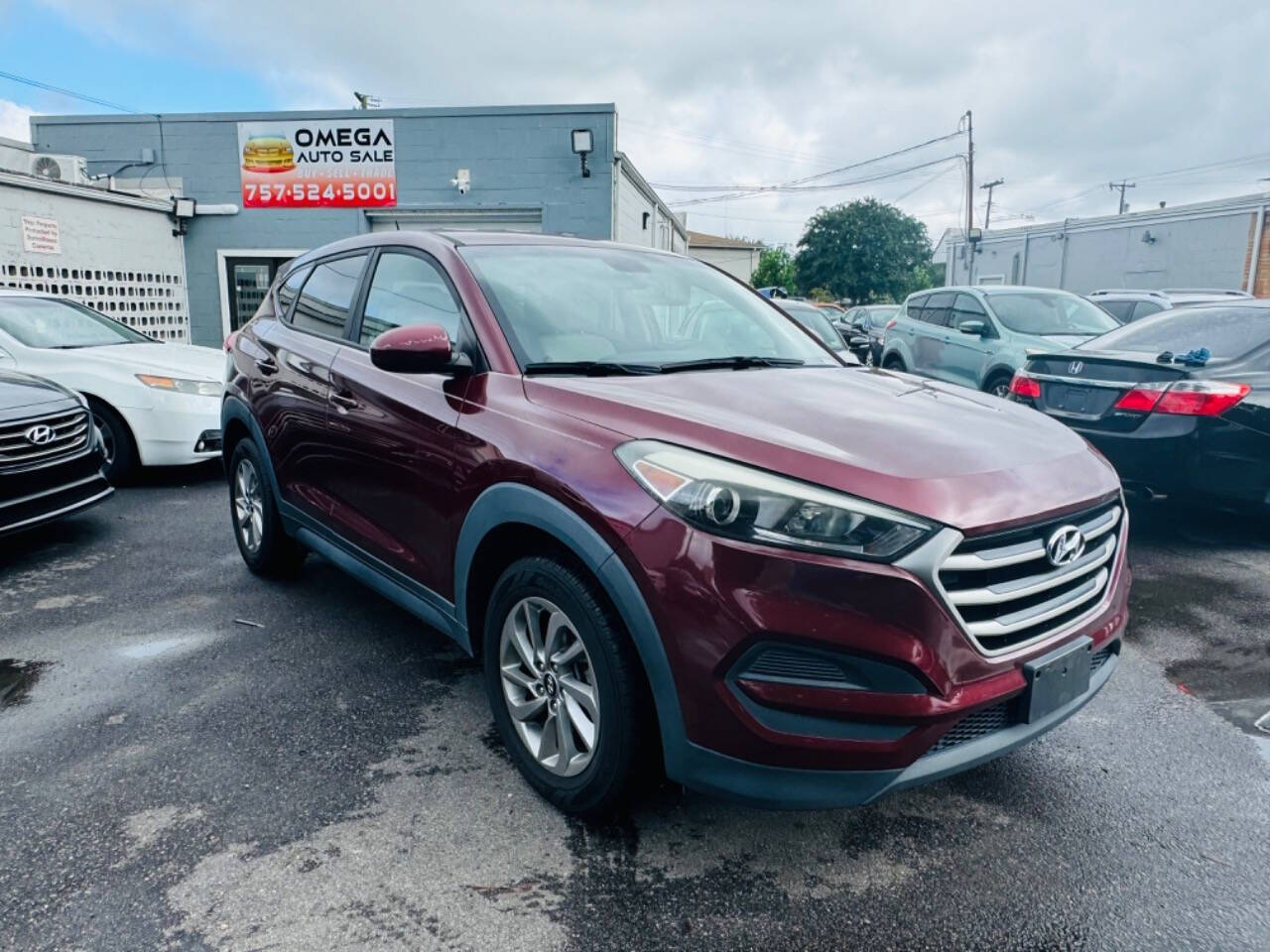 2017 Hyundai TUCSON for sale at Omega Auto Sales in Chesapeake, VA