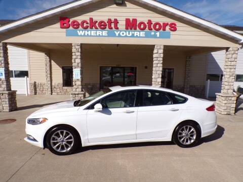 2017 Ford Fusion for sale at Beckett Motors in Camdenton MO
