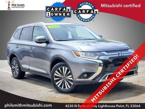 2020 Mitsubishi Outlander for sale at PHIL SMITH AUTOMOTIVE GROUP - Phil Smith Kia in Lighthouse Point FL