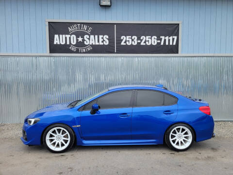 2015 Subaru WRX for sale at Austin's Auto Sales in Edgewood WA